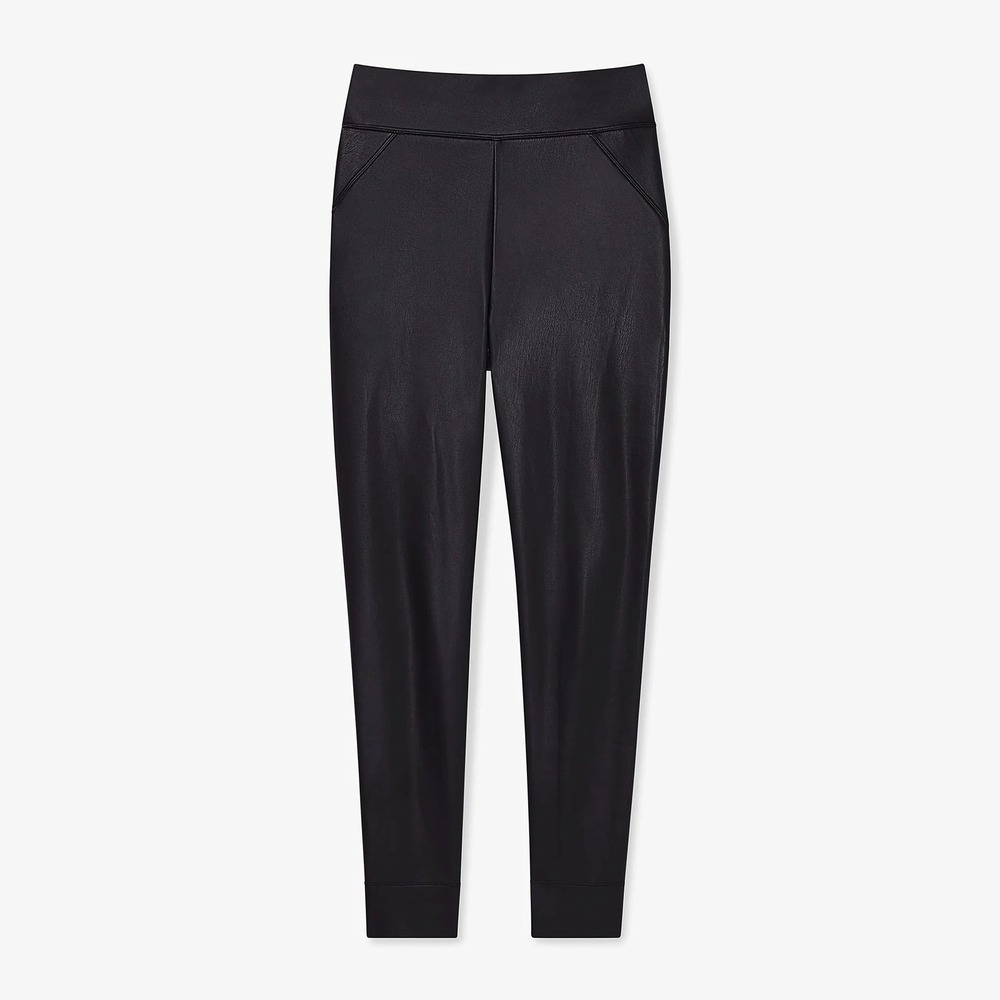 MM LaFleur Harrington Vegan Faux Leather High Rise Leggings Pants Size 10